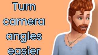 how to turn Camera Angles on the sims 4 pc