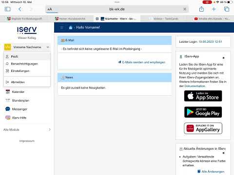 IServ - Passwort ändern