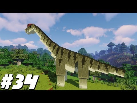 A BRACHIOSAURUS IS BORN| MINECRAFT DINOSAURS |Ep 34