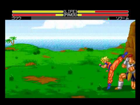 dragon ball z megadrive moves
