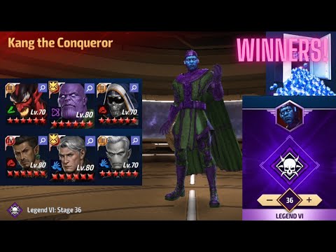 T4 THANOS & T4 MAGNETO vs KANG WBL STAGE 35-36 but i messed up :p - Crystal Coupon Winners - MFF