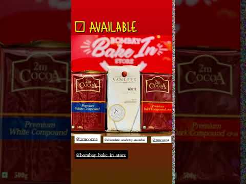 2m cocoa choclate compound  bombay bake in store