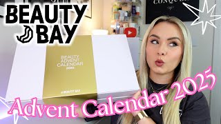 BEAUTY BAY ADVENT CALENDAR 2025 UNBOXING & REVIEW | £20 MORE BUT IS IT WORTH IT? ⭐ MISS BOUX