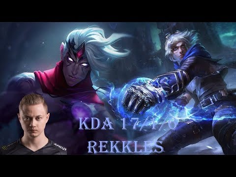 FNC Rekkles   VARUS vs EZREAL ADC (League Of Legends Challenger Replay)