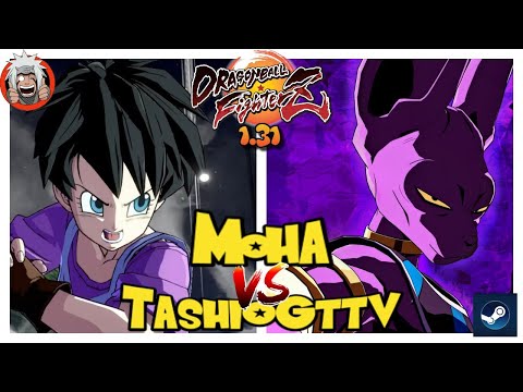 DBFZ Moha vs TashiOGttv (SuperBaby2, Zamasu, Videl) vs (GogetaSS4, Beerus, Janemba) Ver 1.31