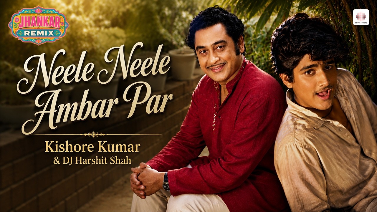 Neele Neele Ambar Par - Jhankar Mix | Kishore Kumar | Sridevi | Kalyanji-Anandji | Kalaakaar