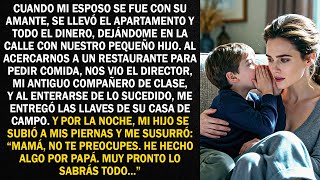 Cuando mi esposo se fue con su amante, se llevó el apartamento y todo el dinero, dejándome...