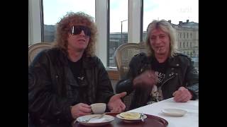 Ian Hunter and Mick Ronson - Interview NRK Norway (1990)