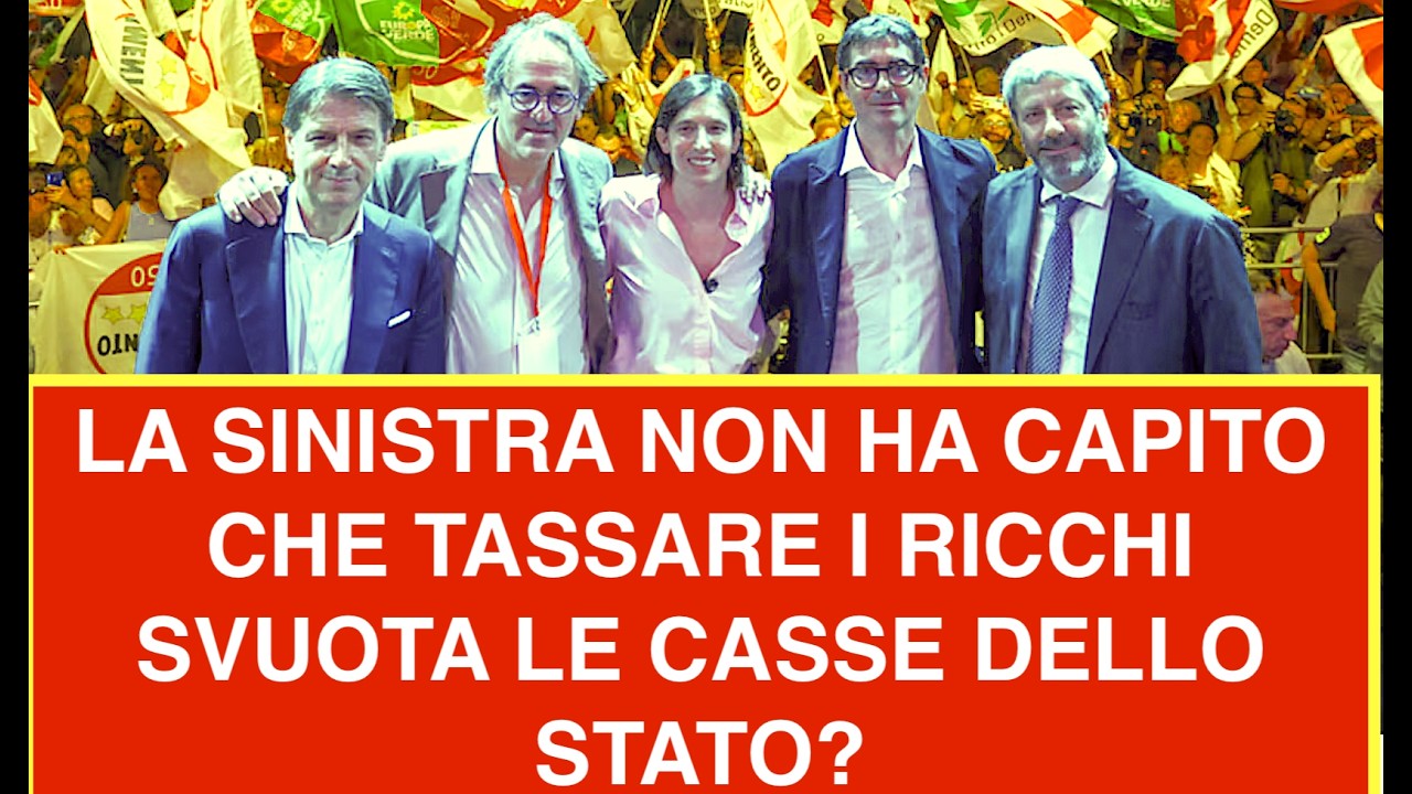 LA SINISTRA NON HA CAPITO CHE TASSARE I RICCHI SVUOTA LE CASSE DELLO STATO?