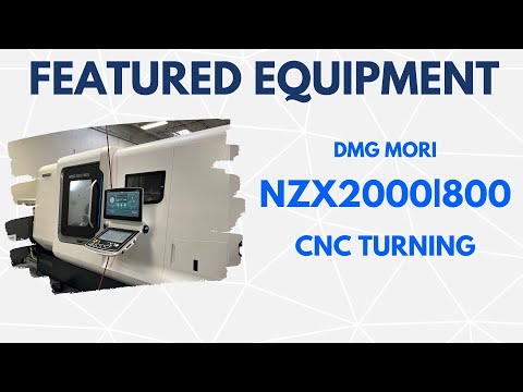 NZX2000|800 | Featured Equipment | CNC Turning | Staub Precision Machine