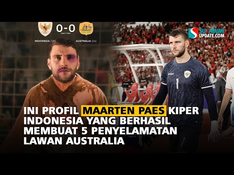 Ini Profil Maarten Paes Kiper Indonesia yang Berhasil membuat 5 Penyelamatan Lawan Australia