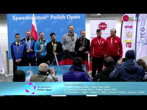 ICO Crossminton Polish Open 2016 - Open Double