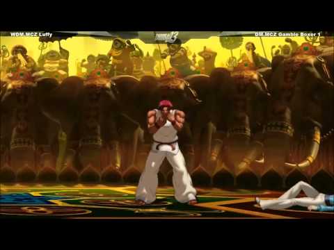KOF XIII WDM MCZ Luffy vs DM MCZ Gamble Boxer - Shadowloo Showdown 2013