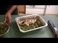Red Snapper Fish stuffed with Callaloo