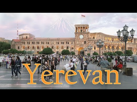 Yerevan Armenia 4K. The Capital of Armenia