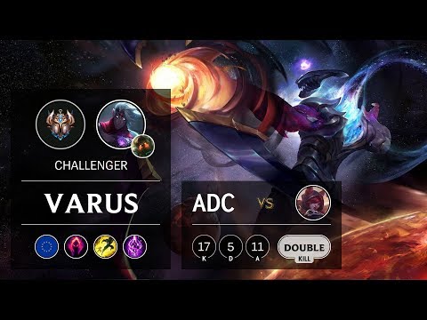 Varus ADC vs Xayah - EUW Challenger Patch 9.20