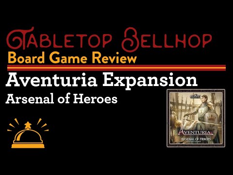 REVIEW Arsenal of Heroes, a Duel expansion for the Aventuria Adventure Card Game.