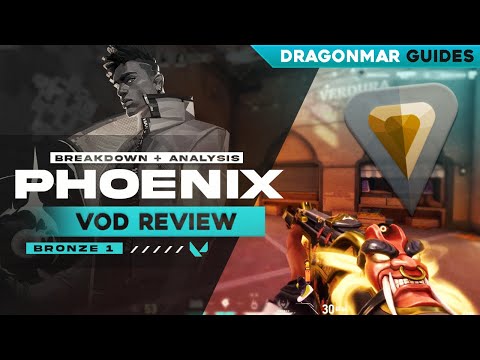 Bronze I Phoenix VOD Review - "Top Fragging, but Still Losing" | High Potential, Simple Mistakes