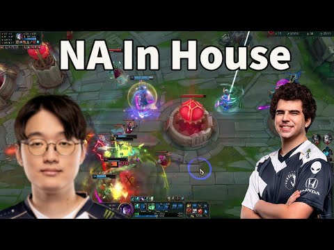 CoreJJ Is Carrying His New Teammate Bwipo - LCS In Houses!!