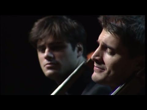2CELLOS - Bach Double Violin Concerto in D minor - 2nd mov [LIVE VIDEO]