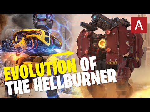 War Robots - EVOLUTION of the HELLBURNER into the SHELL WR Max Gameplay