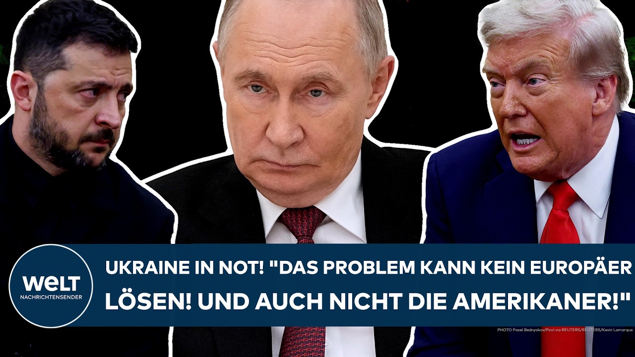 PUTINS KRIEG: Ukraine in Not! "Das Problem kann kein Europäer lösen! Und auch nicht die Amerikaner!"