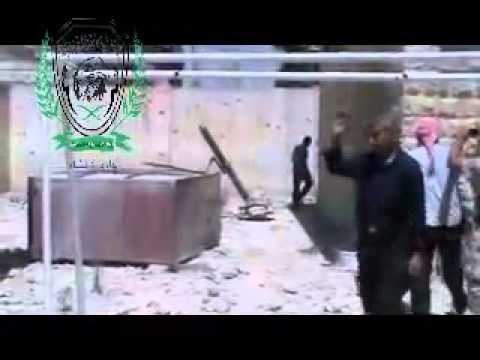 استهداف  قوات النظام بقذائف الهاون من قبل لواء درع الشام في مدينة دمشق