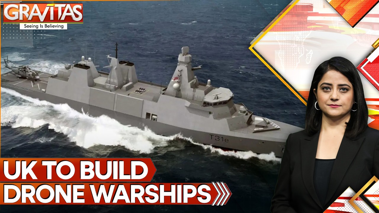 Britain to Build Drone Warships: Replaces Destroyers With Drones | Gravitas