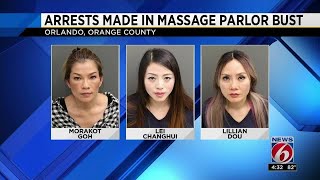 Arrests made in massage parlor prostitution bust Mp4 3GP & Mp3