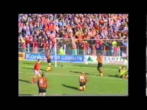 Wrexham 4 Barnet 0 / Cambridge 2 Wrexham 2 - 1993/94 season