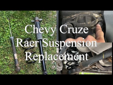 Chevy Cruze Rear Shocks and Coils Replacement