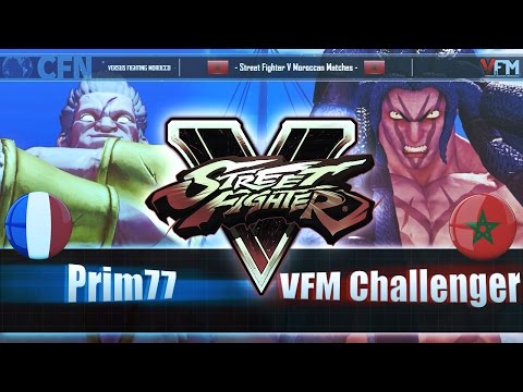Prim77 (M. Bison) vs VFM Challenger (Necalli) - Street Fighter V Moroccan Matches