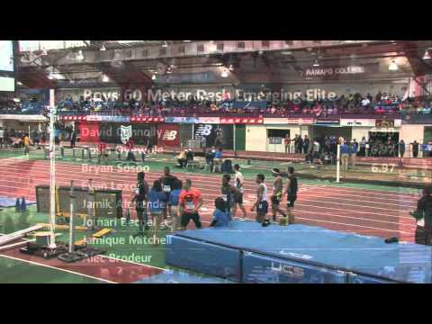 Boys 60m EE Final - New Balance Nationals Indoor 2014