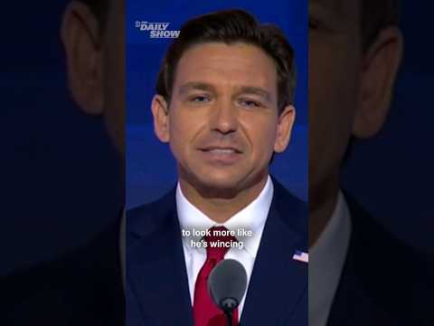 Desantis Debate Smile