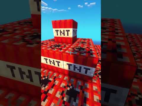 CH4RON - Minecraft Can Creeper Survive In TNTS #shorts #minecraft