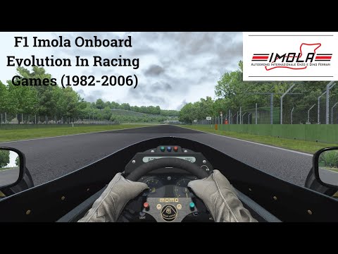 F1 Imola Onboard Evolution In Racing Games (1982-2006)