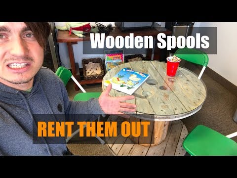 Free (or very cheap) Rental Items - The Rustic Wooden Spool