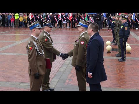 Awanse żołnierzy 3 Batalionu Zmechanizowanego oraz 18 Pułku Przeciwlotniczego w Zamościu 3 maja 2023