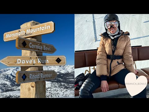 Mammoth Mountain vlog aka my first time down Cornice Bowl!