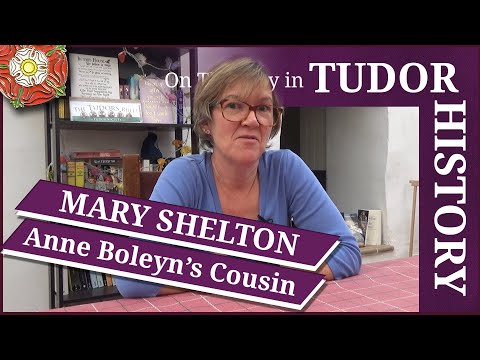January 8 - Mary Shelton, Anne Boleyn's cousin and lady