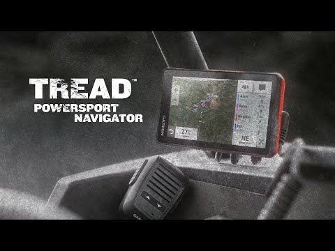 Garmin Tread 5.5-Inch Powersport Navigator with Group Ride Radio (Black)