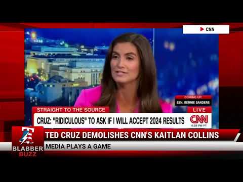 Watch: Ted Cruz Demolishes CNN's Kaitlan Collins