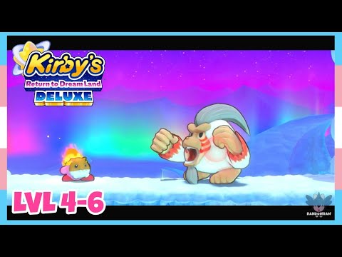 4th Boss Fight Goriath Level 4 - Stage 6 White Wafers | Kirby's Return To Dreamland Deluxe
