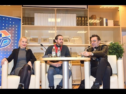 Tanja Ribič Branko Đurić   Đuro dr  Noah Charney SLOVENCI IN HOLLYWOOD Knjižnica Domžale, 13  2  201