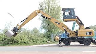 Caterpillar M 322 D overslagkraag waste handler umslag bagger Umschlagbagger | Bild 4 - Machineryline