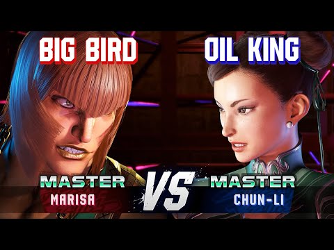 SF6 ▰ BIG BIRD (Marisa) vs OIL KING (Chun-Li) ▰ Ranked Matches