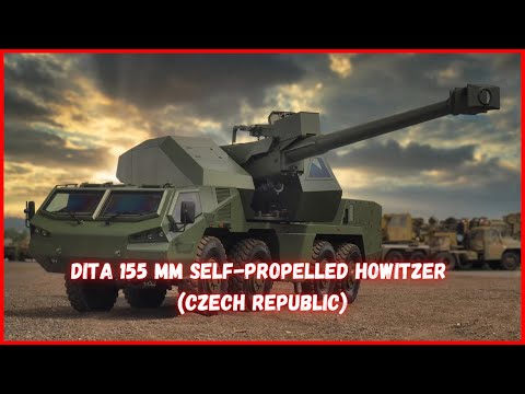 Dita 155 mm self-propelled howitzer (Czech Republic)