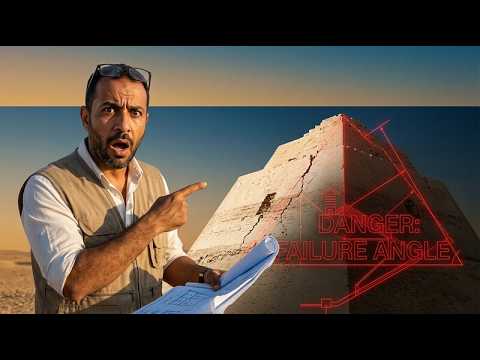 Egypt's FIRST True Pyramid Was Built on a "Failure Angle"