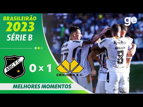 Gols e lances de ABC-RN x Criciúma
