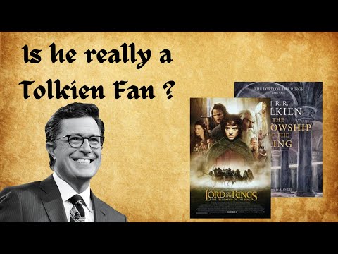 Stephen Colbert is not a Tolkien fan